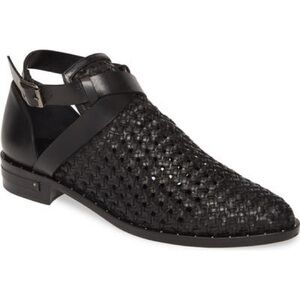 Freda Salvador SPARK Woven Booties Black 9